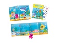 Книжка-панорама с наклейками. Подводный мир