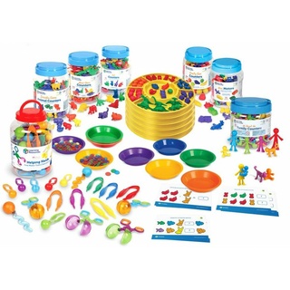 Комплект счетного материала для сортировки и развития мелкой моторики в детском саду