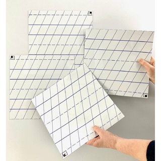 Маркерное поле "Линейка" для работы на классной доске (из 4-х частей)