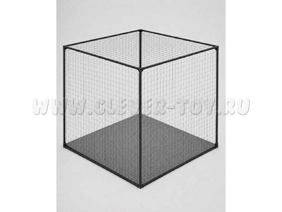 Защитный сетчатый куб 3×3×3 м для учебных полётов БПЛА