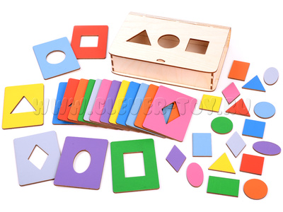 Досочки Сегена крашеные